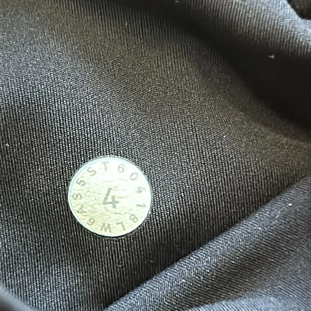 Lululemon fast and free cropped leggings with little pockets / hip pockets 4